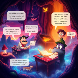 Chronicles of Us: Whose Story is it Anyway? - Text-based game