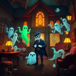 Whose Ghost Is It Anyway? - Text-based game