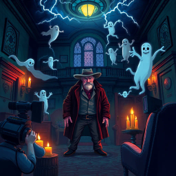 Whose Ghost Is It Anyway? - Text-based game