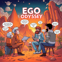 Ego Odyssey: Whose Adventure Is It Anyway? - Text-based game