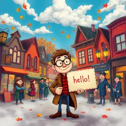 Whose Hello Anyway? - Text-based game