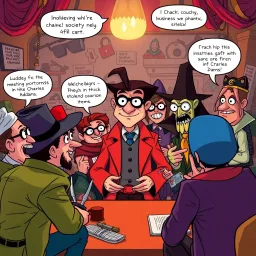 Whose Thief is It Anyway? - Text-based game
