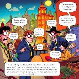 Whose Thief Is It Anyway? - Text-based game