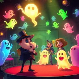 Whose Ghost Is It Anyway? - Text-based game
