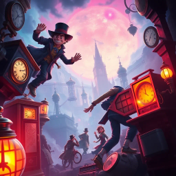 ChronoCaper: Whose Time is it Anyway? - Text-based game