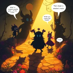 Whose Shadow is it Anyway? - Text-based game