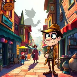Whose Shadow Is It Anyway? - Text-based game