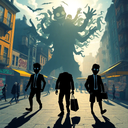 Whose Shadow Is It Anyway? - Text-based game