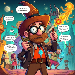 Relic Rumble: Whose Is It Anyway? - Text-based game