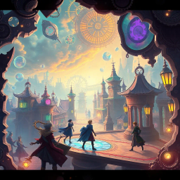 Chrono Chasers: Whose Time Is It Anyway? - Text-based game