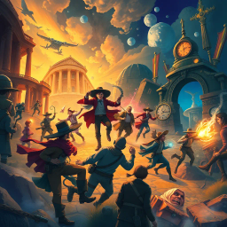 Relic Rumble: Whose Is It Anyway? - Text-based game