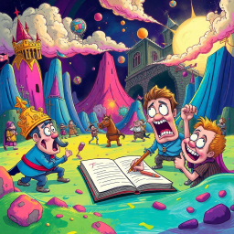 Metamayhem: Whose Adventure Is It, Anyway? - Text-based game