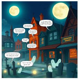 Hello, Whose Ghost Is It Anyway? - Text-based game