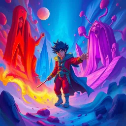 Spectrum Wars: Whose Dimension is it Anyway? - Text-based game