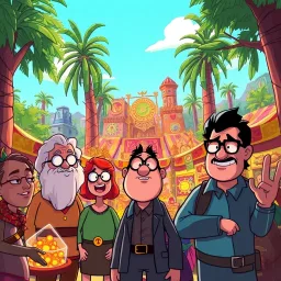 Relic Rumble: Whose Is It Anyway? - Text-based game