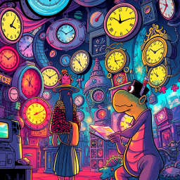 ChronoChase: Whose Time Is It Anyway? - Text-based game