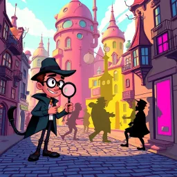 Whose Shadow Is It Anyway? - Text-based game