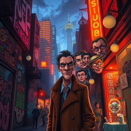 Whose Face Is This Anyway? - Text-based game