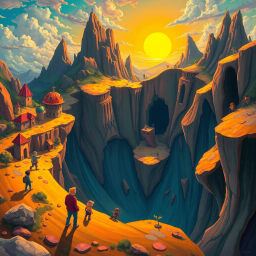 Ego Odyssey: Whose Adventure is it Anyway? - Text-based game