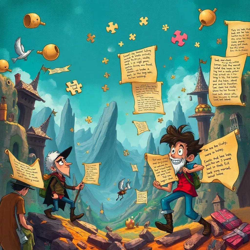 Metamayhem: Whose Adventure is it Anyway?