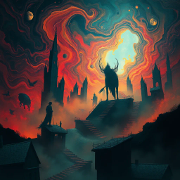 Nightmare Chronicles: Whose Nightmare Is It, Anyway? - Text-based game