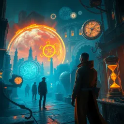 Chronocrux: Whose Time is it Anyway? - Text-based game