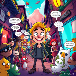 MetaMayhem: Whose Adventure Is It Anyway? - Text-based game