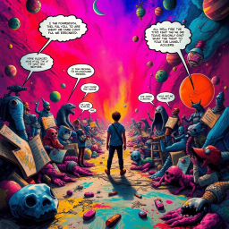 MetaMayhem: Whose Adventure Is It Anyway? - Text-based game