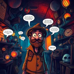 Relic Ruckus: Whose Is It Anyway? - Text-based game