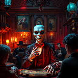 Whose Face is This Anyway? - Text-based game