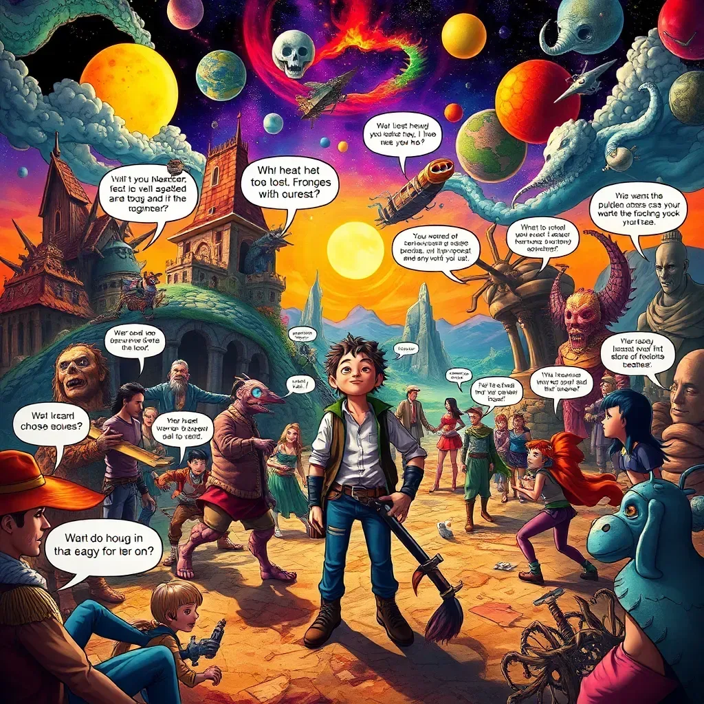 Questception: Whose Adventure is it Anyway?