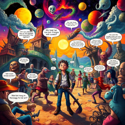 Questception: Whose Adventure is it Anyway? - Text-based game