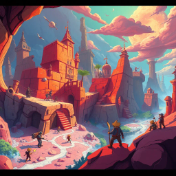 Quest for the Narrative - Text-based game