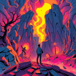 Metamayhem: Whose Adventure is it Anyway? - Text-based game