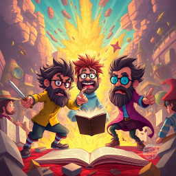 MetaQuest: Whose Adventure is it Anyway? - Text-based game