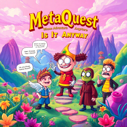 MetaQuest: Whose Adventure Is It Anyway? - Text-based game