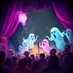 Whose Ghost is it Anyway? - Text-based game