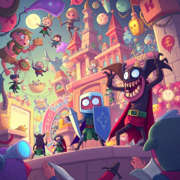 Meta-fiction Humor text games
