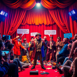 Whodunnit: The Improv Chronicles - Text-based game