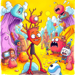 Metamayhem: Whose Adventure Is It Anyway? - Text-based game