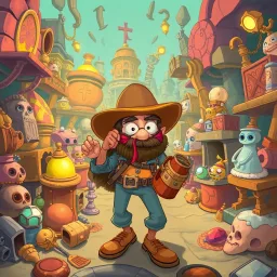 Relic Rumble: Whose Is It Anyway? - Text-based game