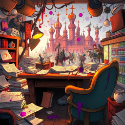 Chaos Chronicles: Whose Worlds Anyway? - Text-based game