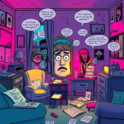 Whose Face Is It Anyway? - Text-based game