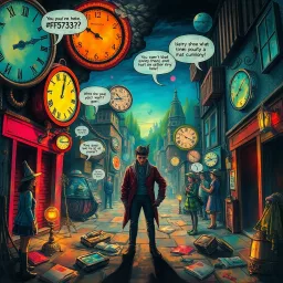 ChronoCrux: Whose Time Is It Anyway? - Text-based game