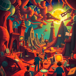 Questception: Who's Adventure Is It Anyway? - Text-based game