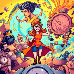 Chronochase: Whose Time Is It Anyway? - Text-based game