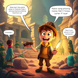 Relic Rumble: Whose Is It Anyway? - Text-based game