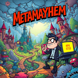 Metamayhem: Whose Adventure Is It Anyway? - Text-based game