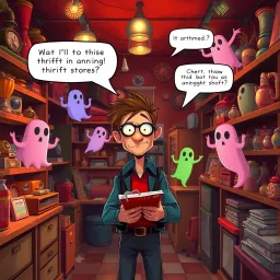 Whose Ghost Is It Anyway? - Text-based game