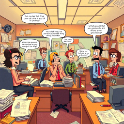 Bureau of Awkward Affairs - Text-based game